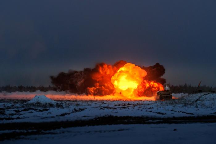 Foto: Starptautiskās militārās mācības "Winter Shield" Ādažu poligonā/vsrž. Gatis Indrēvics/Aizsardzības ministrija