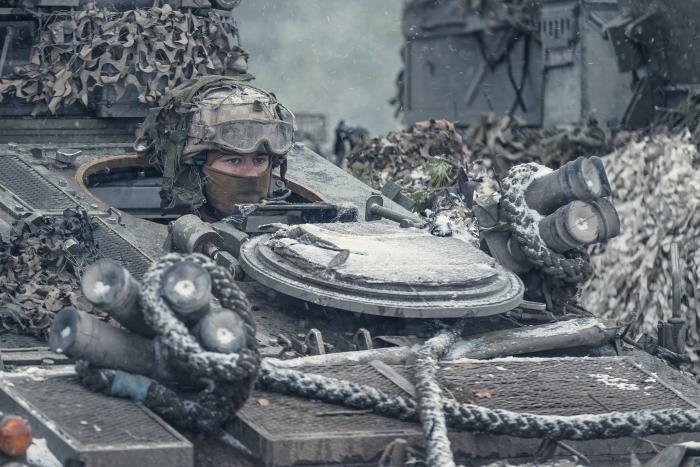 Foto: Starptautiskās militārās mācības "Winter Shield" Ādažu poligonā/srž. Ēriks Kukutis/Aizsardzības ministrija