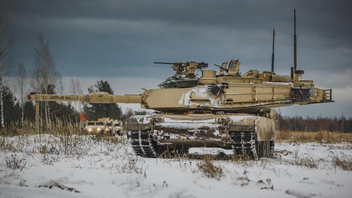 Foto: Starptautiskās militārās mācības "Winter Shield" Ādažu poligonā/vsrž. Gatis Indrēvics/Aizsardzības ministrija