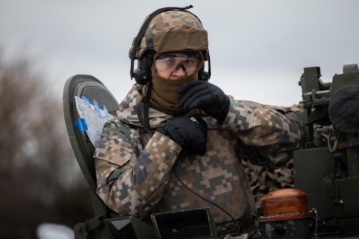 Foto: NBS Sauszemes spēku Mehanizētās kājnieku brigādes karavīri Vācijā piedalās NATO mācībās "Allied Spirit"/kar.K.Lejnieks un kpr. N.Dorobļajs/ SzS Mehanizētā kājnieku brigāde