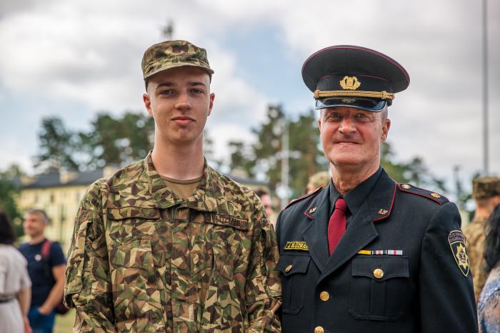 Foto: Valsts aizsardzības dienesta vecāku diena NBS Ādažu bāzē / št.vsrž Gatis Indrēvics