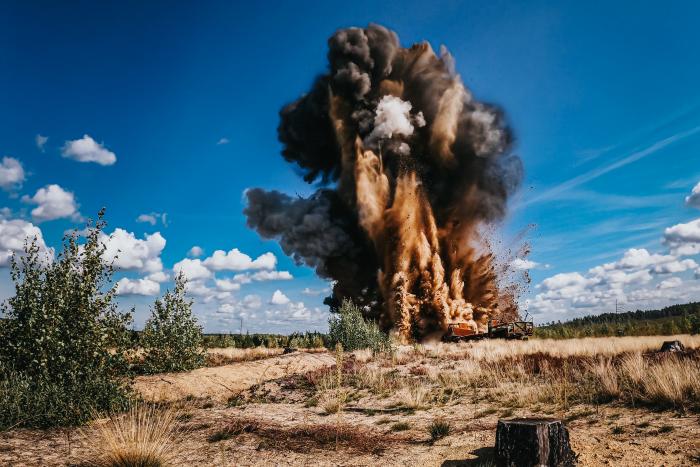 Sprādziens mācību "Detonators" laikā