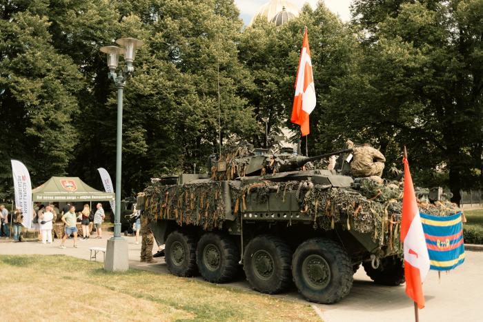 105. Latvijas armijas gadadienas militārā izstāde / Foto: Gatis Dieziņš/Aizsardzības ministrija