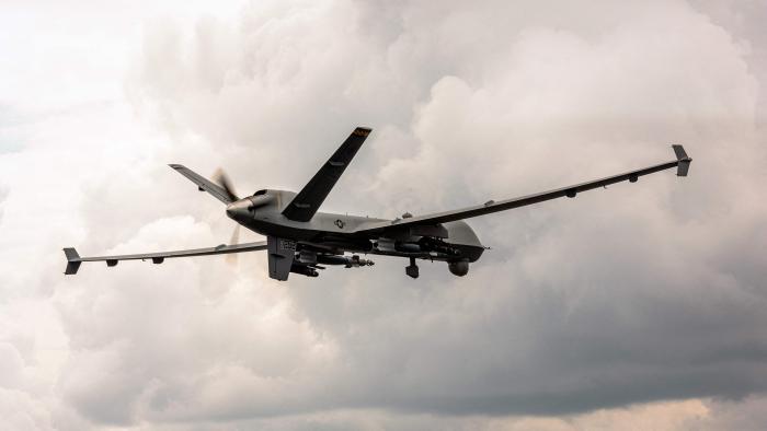 ASV ražojuma tālās darbības drons "MQ-9 Reaper" / Foto: AFP/Scanpix