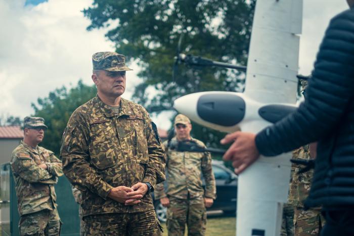 Brigādes ģenerālis Egils Leščinskis mācībās "Northern Strike 2024"