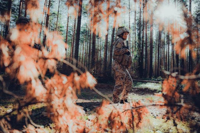 Rezervista militārās apmācības kurss / Foto: Armīns Janiks