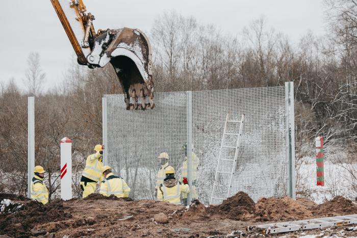 Nacionālie bruņotie spēki uzsāk sniegt atbalstu žoga izbūvē atsevišķos Latvijas–Krievijas sauszemes robežas posmos.