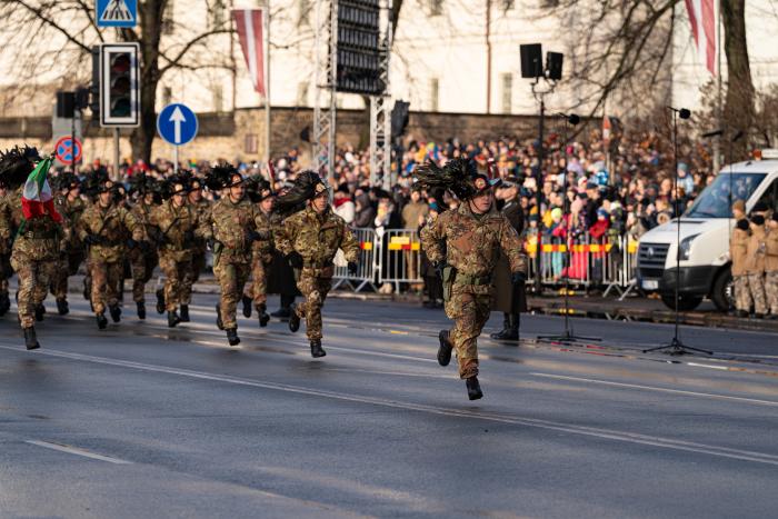 Itāļu karavīru skrējiens