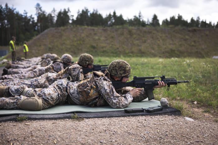 Rezervistu apmācība ar šaujamieroci