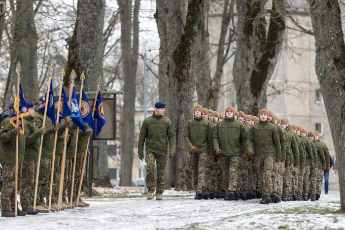 Gaisa spēkos dienošo VAD karavīru izlaidums