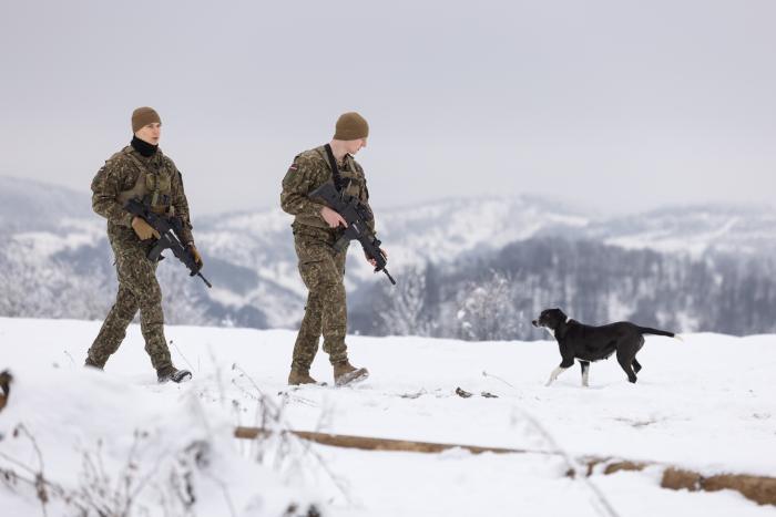 Latvijas karavīri KFOR misijā Kosovā