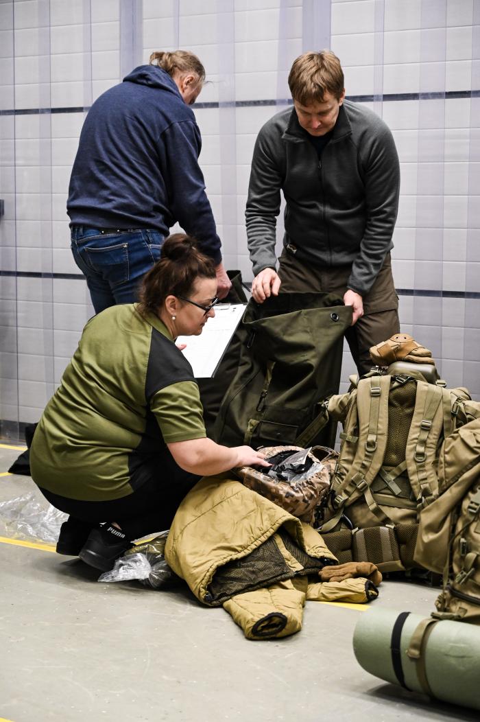 Foto: Rezervistu militārās apmācībās kursa kursanti / zs. Amanda Emma Gaišā /Zemessardzes 2. Vidzems brigādes 31. kājnieku bataljons