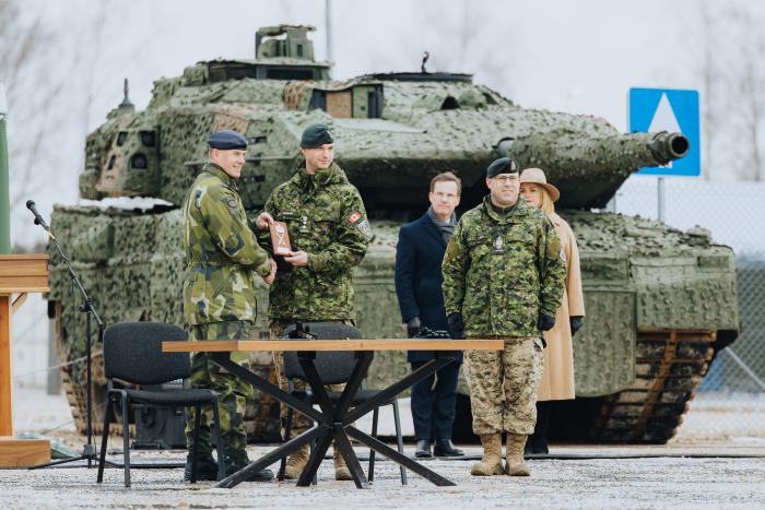 NATO daudznacionālajai brigādei Latvijā pievienosies Zviedrijas bataljons