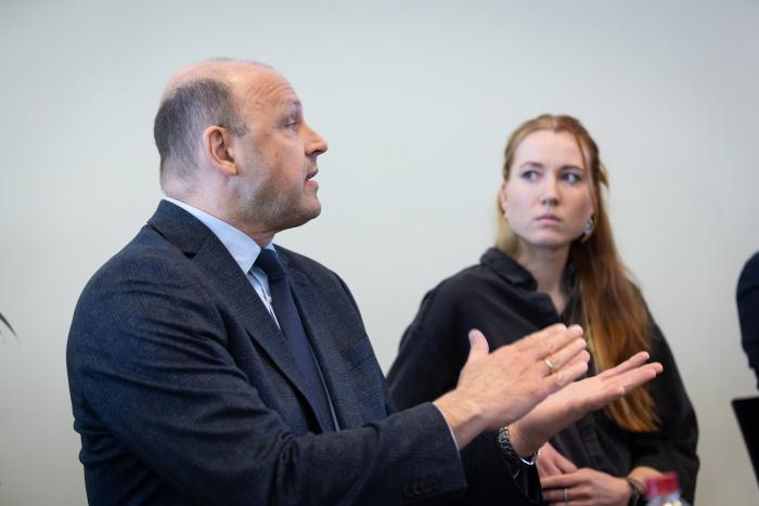 NAA DSPC direktors doktors Toms Rostoks / Gatis Dieziņš / Aizsardzības ministrija