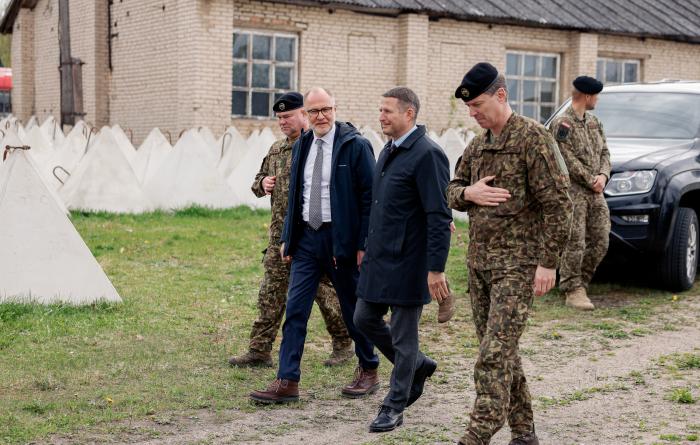 Preses konference par Baltijas aizsardzības līniju