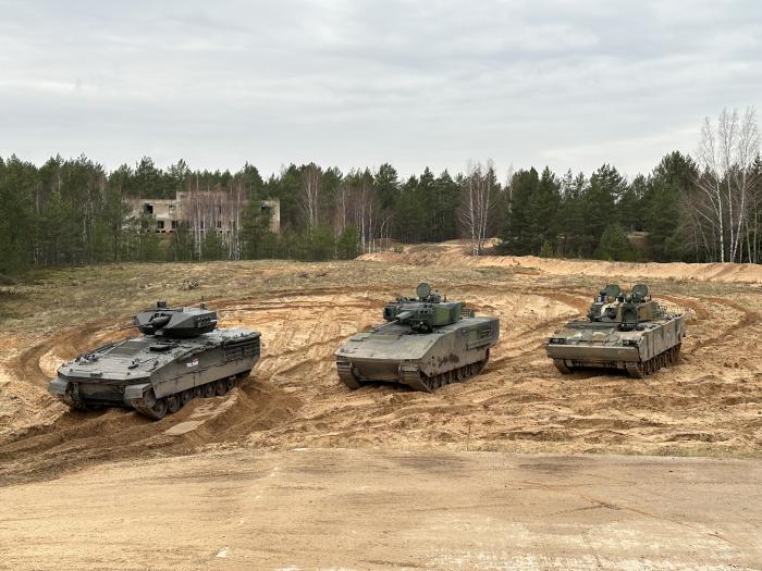 NBS aizvadītie kājnieku kaujas mašīnu testi