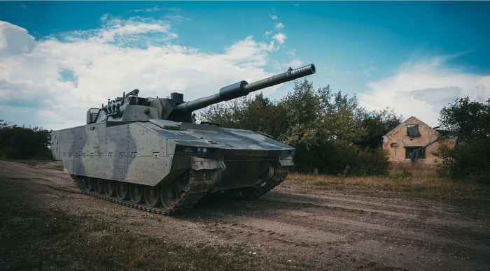 "GDELS-Santa Bárbara Sistemas" ražotās platformas "ASCOD" vieglā tanka versija / GDLS.com