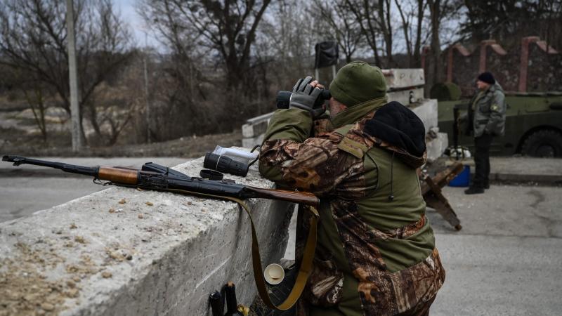 Ukrainas bruņoto spēku karavīri karā pret Krievijas iebrucējim