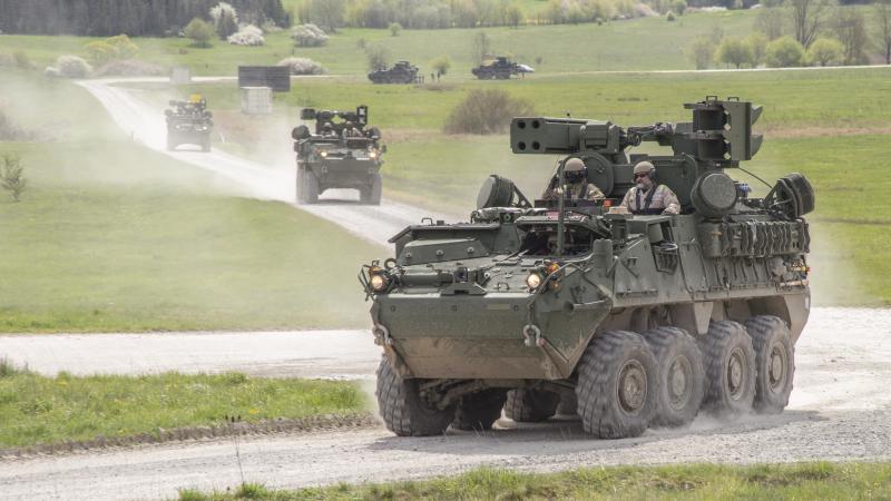 ASV ražotās bruņumašīnas "Stryker"