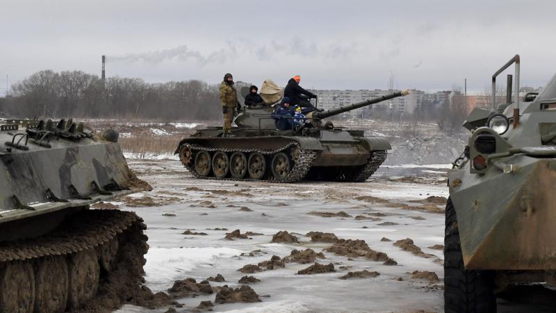 Padomju laika tanks T-54/55