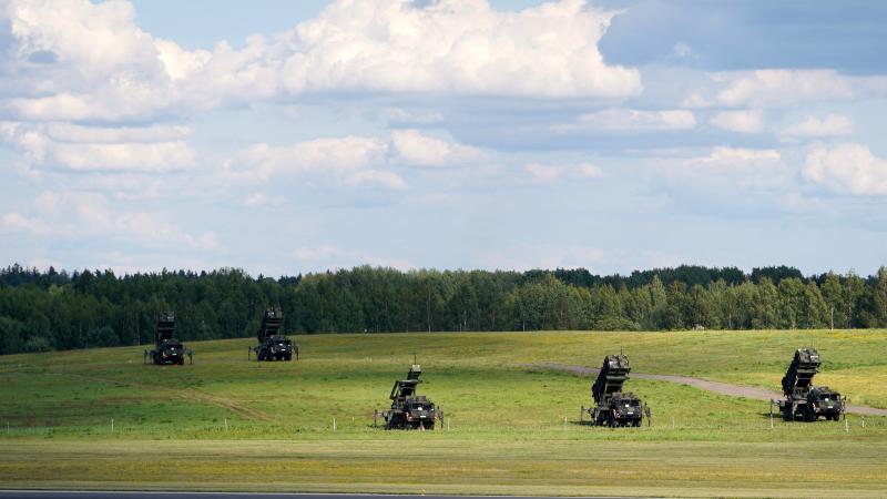 Patriot pretgaisa sistēmas Viļņā notiekošā NATO samita laikā