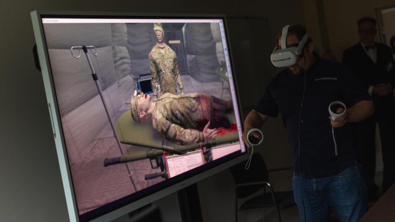 Virtuālā cimulācija RSU Militārās medicīnas kursā 