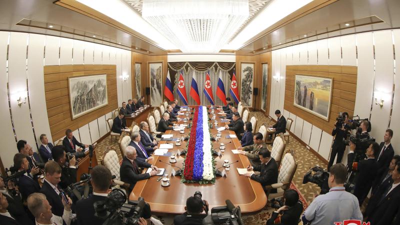 Krievijas un Ziemeļkorejas valstu līderu tikšanās