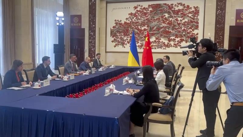 Ķīnas un Ukrainas ministru tikšanās Ķīnā