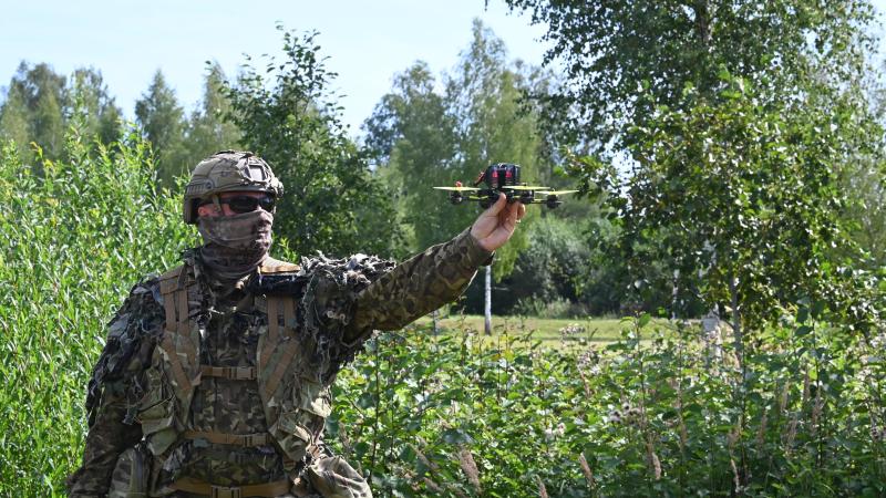 Zemessardzes dronu operatoru taktiskās mācības "Novuss" 