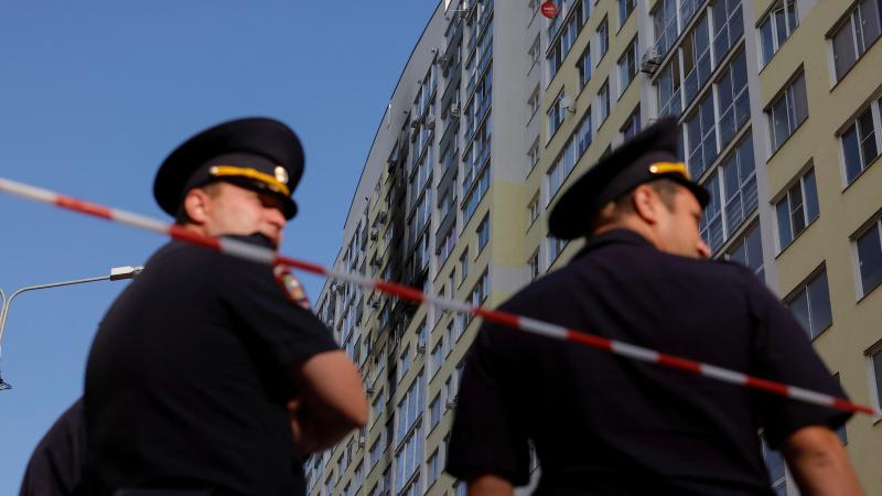 Maskava pēc dronu uzlidojuma