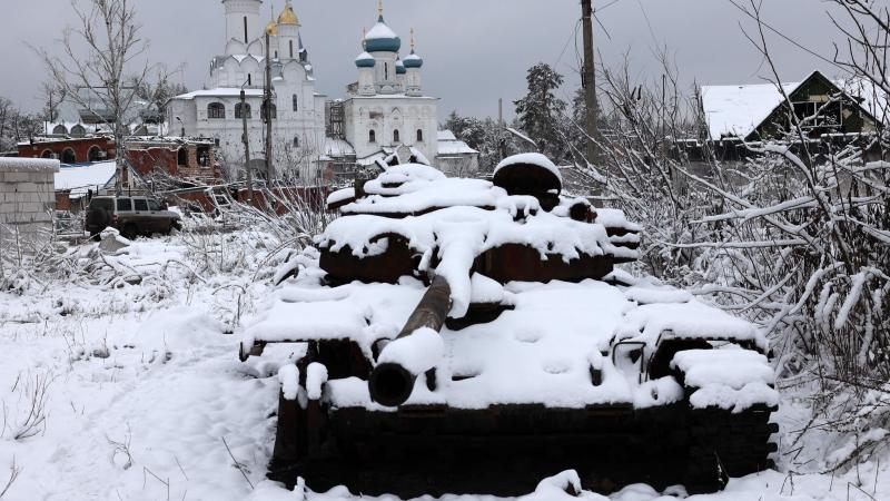 Iznīcināts krievu okupantu tanks